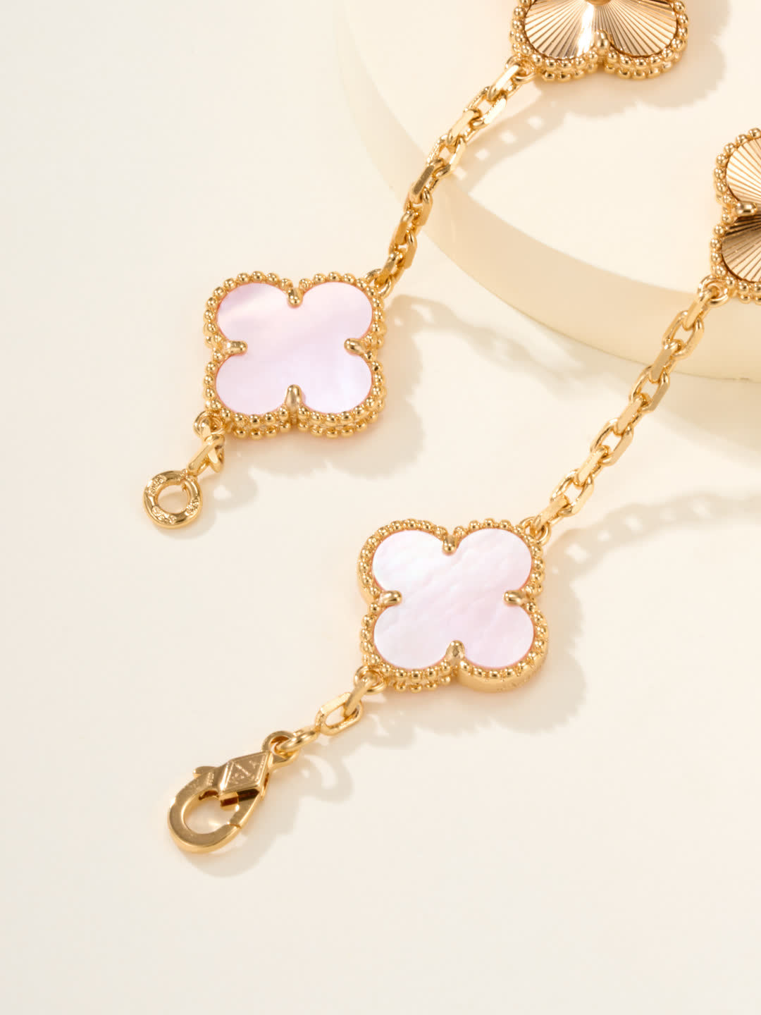 Van Cleef & Arpels Alhambra Pink Gold Bracelet